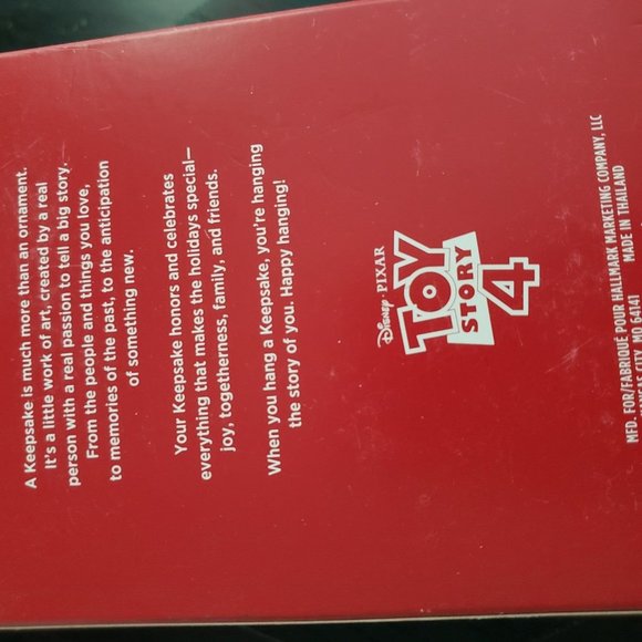 Disney Pixar Toy Story 4 Bo Peep 2020 Hallmark Keepsake ornament - Picture 6 of 6